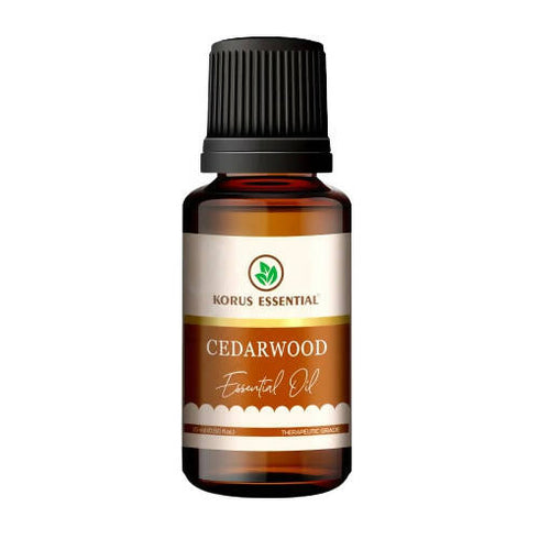 Korus Essential Cedarwood Essential Oil | Therapeutic Grade